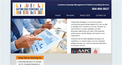 Desktop Screenshot of cuttingedgela.com